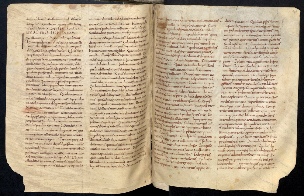 Handschrift Homelien des Haymo Hs. 262/1144 4°, Stadtbibliothek Trier