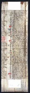 Handschriften-Fragment Jacob Van Maerlant: Spiegel historiael aus der Stadtbibliothek Trier